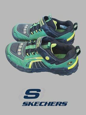 Skechers S Lights John Deere Adventure Track Rugged Sneakers Shoes Boys 4